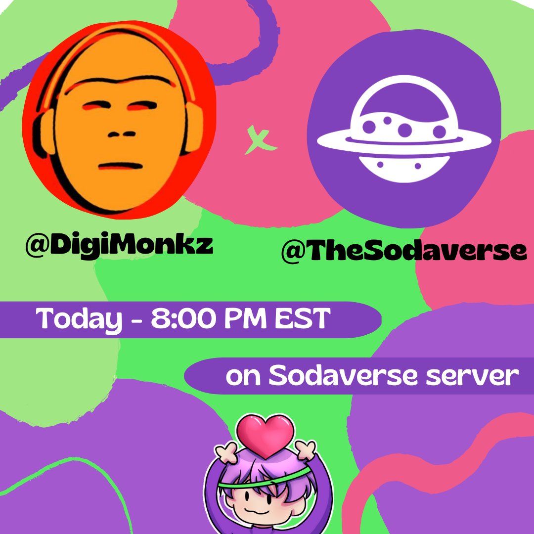 Join us today!

AMA with @BebeChez_eth from @DigiMonkz