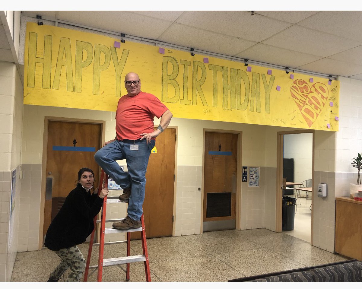 We celebrated our amazing principal, <a href="/L_DeDeo/">Lisa DeDeo</a> ‘s birthday this month on the 8th!! We hope she felt all of our love and had the best day! 🥳 💗