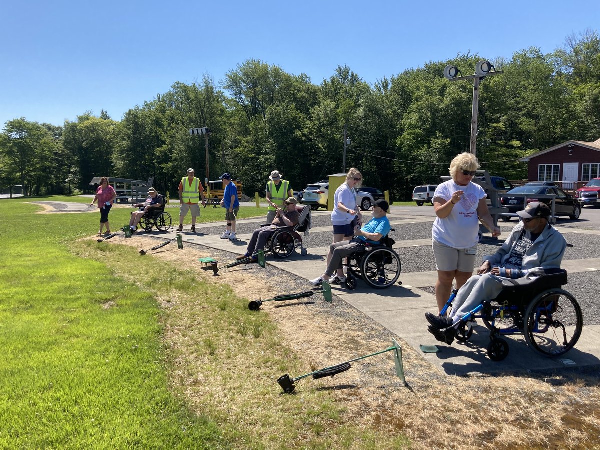 PADMVA's tweet photo. The Activities Department at our Gino J. Merli Veterans’ Center in Scranton takes pride in providing person-centered care to veterans and spouses. The Activity staff are essential, inspiring and courageous.  #activityprofessionalsweek https://t.co/Sj0zgn1V2A