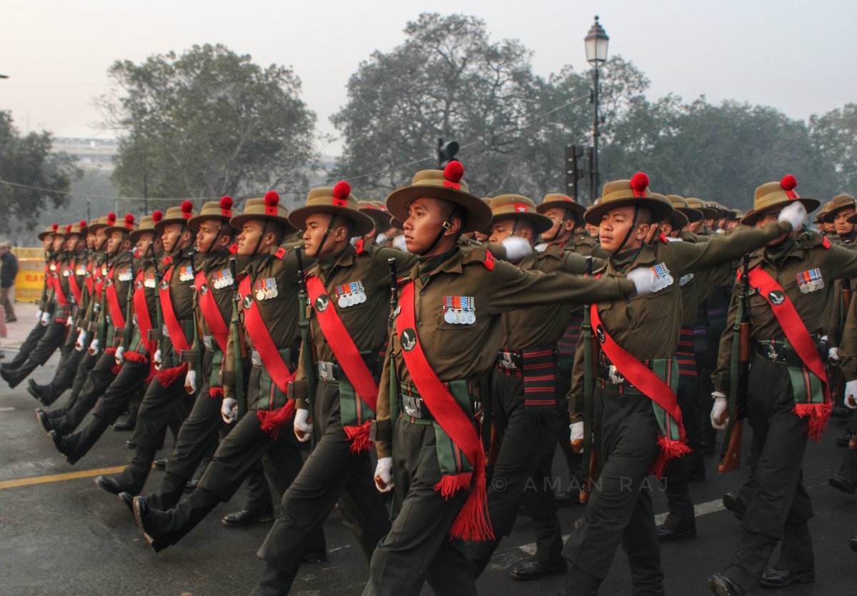 Shots of @adgpi contingents clicked by self during #parade rehearsal. 

#RepublicDay2023 #PunjabRegiment #DograRegiment #GorkhaRegiment #MechanisedInfantry #RepublicDay 

Don't Repost without credit