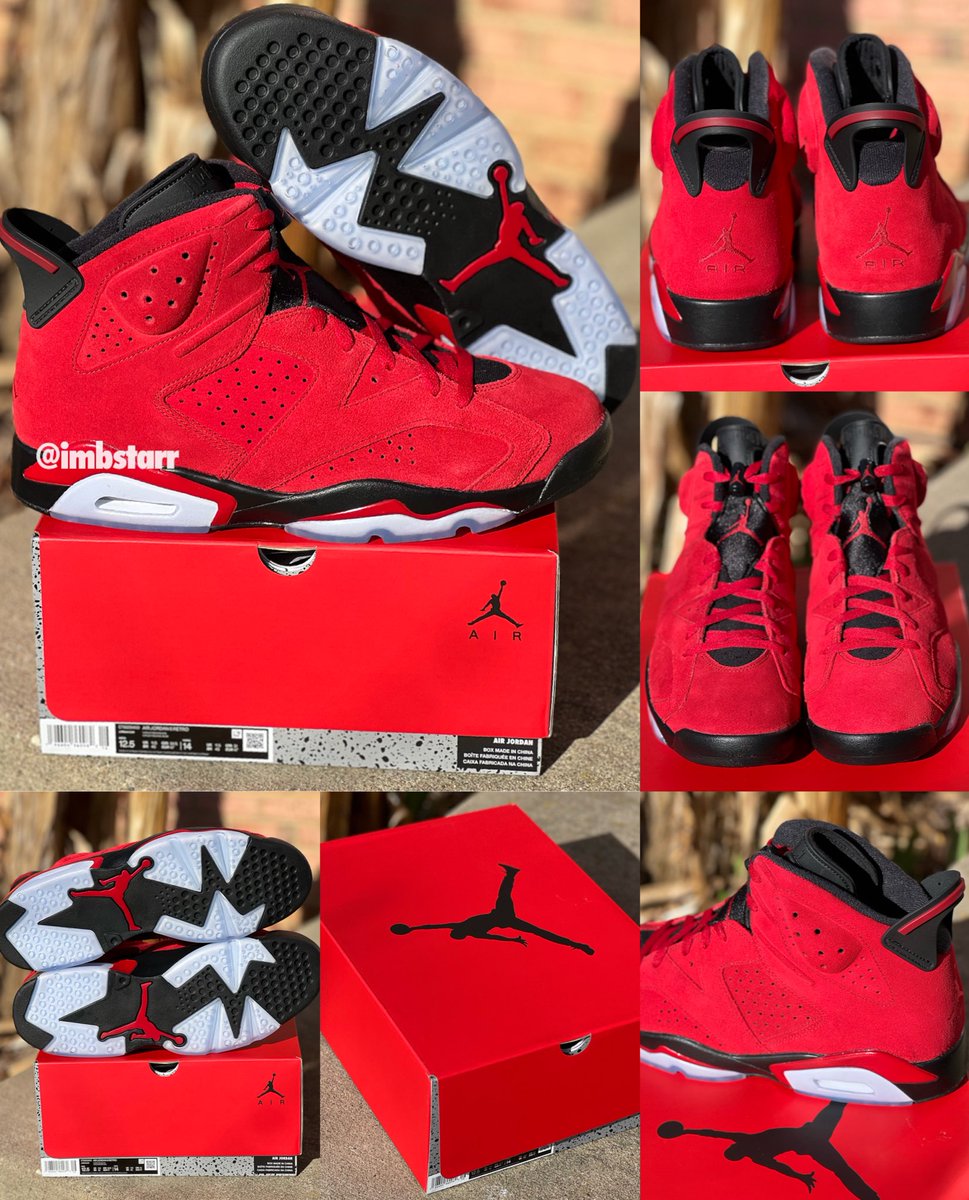 zSneakerHeadz's tweet photo. 2023 #Toro Air Jordan 6 special box/packaging! 👀🔴🐂
Releasing on June 24th. https://t.co/RqSSfLN7zm
