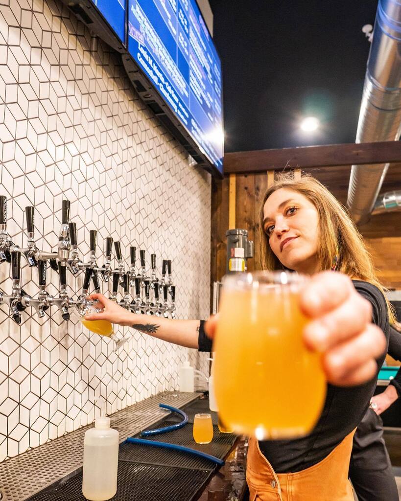 Take a beer shot, you deserve it 😉 if you’re ever feeling like you don’t need a full pint, you can always ask for our beers in a 5 oz taster glass instead! 

Come grab a taster, pint, crowler or whatever suits you, our doors open at noon!🍻 

#distantbrewing