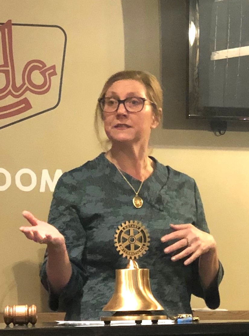RotaryClubCP's tweet photo. Our speaker on January 18 was Lisa Anne Thompson Taylor, founder and CEO of Board Veritas, a professional service firm that advises for-profit and non-profit organizations on how to grow their business and increase shareholder value. https://t.co/rnyYjZR05b