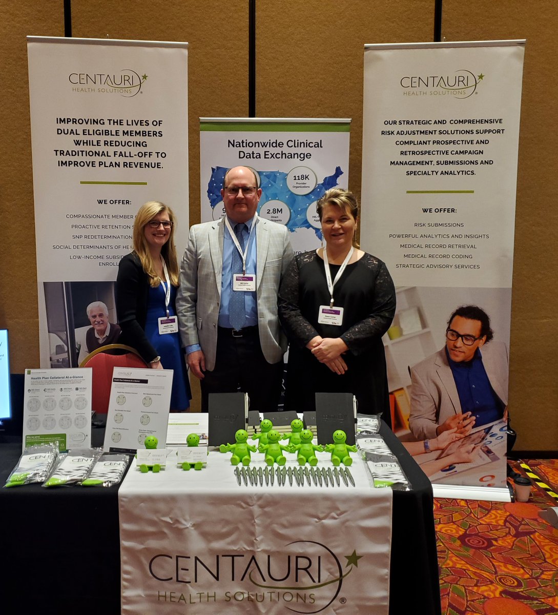 If you're at the SSN Medicare Innovations Forum in Phoenix this week, stop by the Centauri booth to learn how we assist #healthplans with a full range solutions including, #riskadjustment, #riskadvisory services, #eligibility and #enrollment, and #clinicaldata exchange.