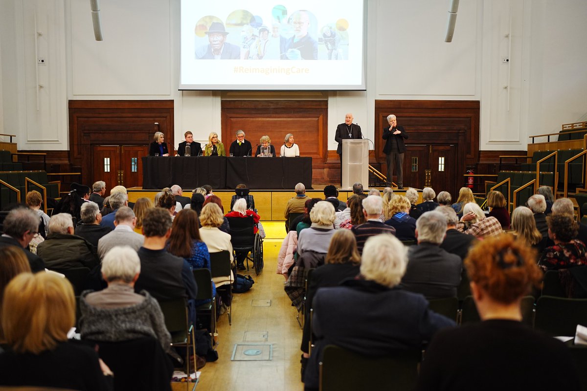 OfficeofABC's tweet image. It was wonderful to be at the launch of #ReimaginingCare today, meeting those who were involved in creating such a vital and inspiring vision for our society. 

I pray we take this opportunity for change, to rebuild something broken into something much better – to reimagine care.