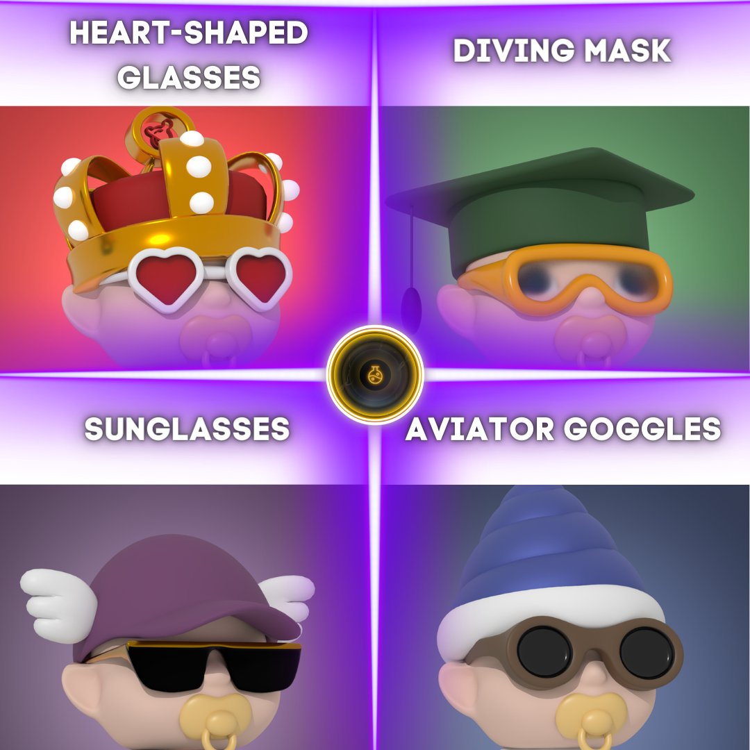 thelab_bnb's tweet photo. #HeartShapedGlasses
#DivingMask
#AviatorGoggles
#SunGlasses

#BWC @BabyWealthyClub @BWC_Sale_bot #BNB https://t.co/kJI44AKUsc