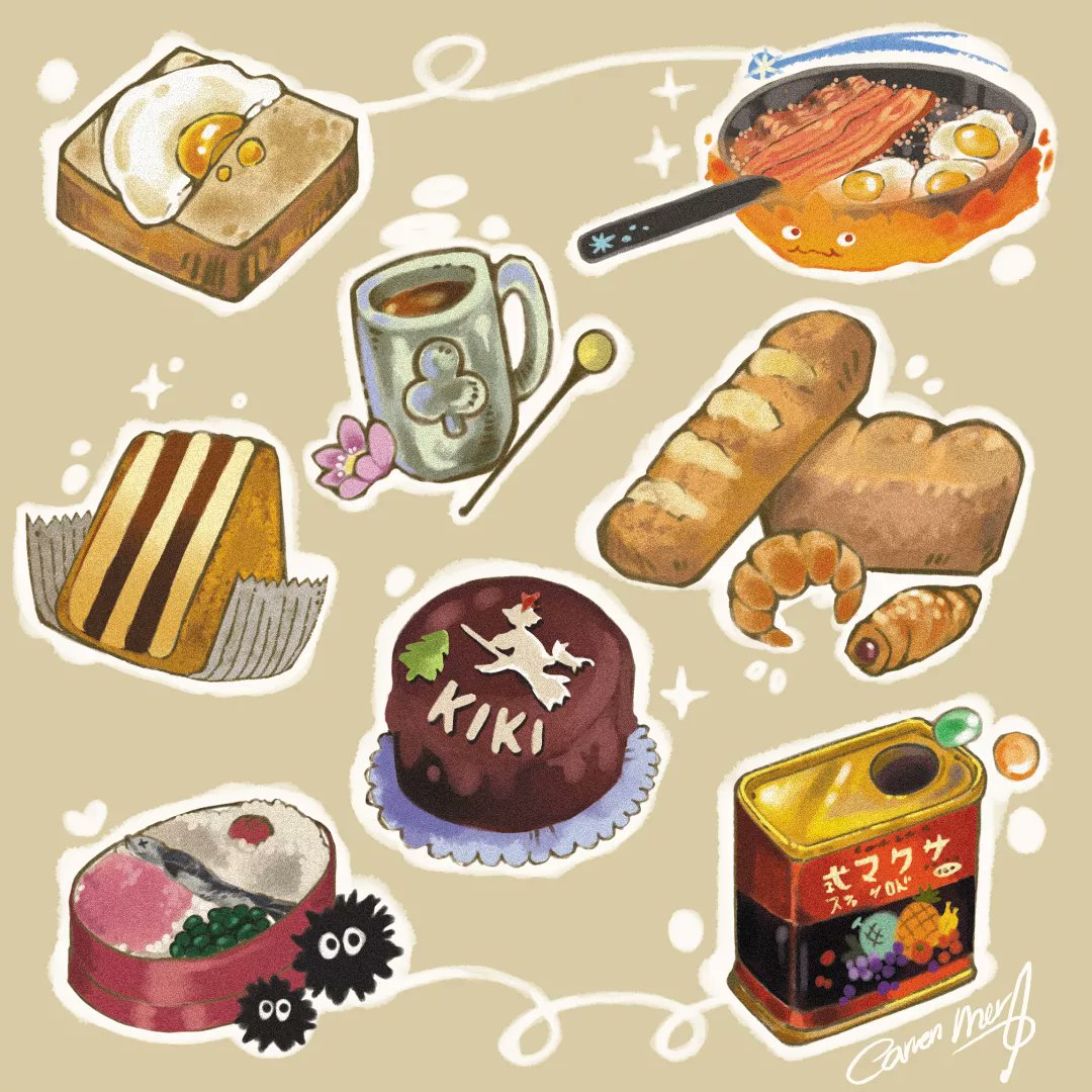 What's is your favorite Ghibli food? 👀🍱
#スタジオジブリ #studioghibli #ghiblifanart