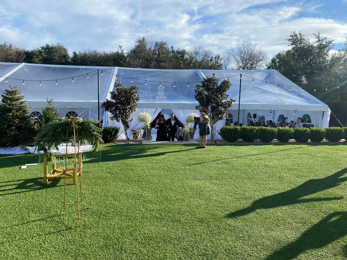 Don't get left out in the rain. We have tent from 10x10 to 40x120. Let Lone Star Events and Lets Jump Rentals help with your next event. 
800-697-7156, lonestarrents.com