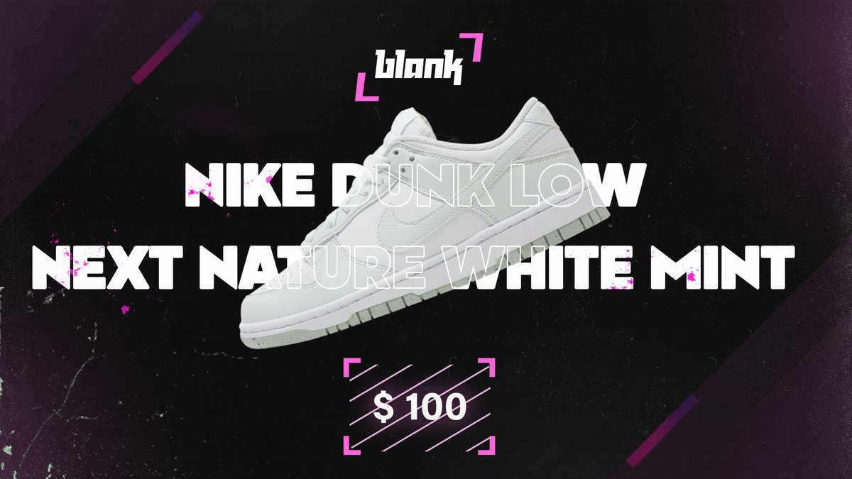 ❗Heads up❗ Nike Dunk low 'Next Nature White Mint' dropping on the 26th January🥵 Grab your proxies ASAP to cop these beauties, only @BlankProxies 😎 RT♻️ and keep DMs open for a special discount!!🎁