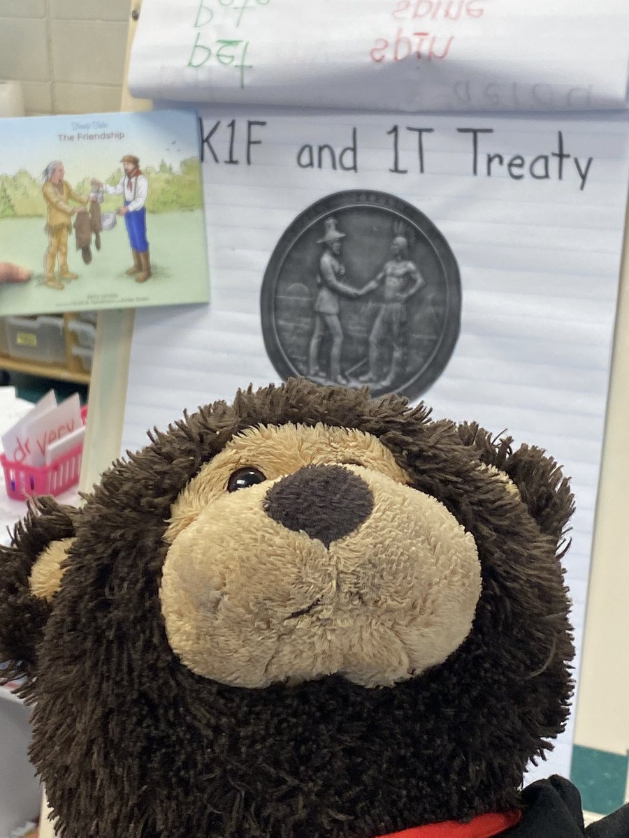 BearsSpirit's tweet image. #mbedchat We are Thankful for Land Base Learning! Today is on Friendships and Treaties 💕