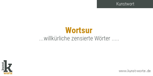 kunstworte's tweet photo. #Kunstwort des Tages. #Wortsur #Wortkunst https://t.co/3JdLihbHVE
