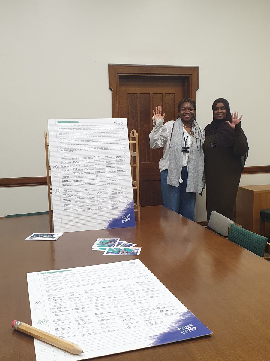 AdamsKej's tweet photo. Join us for #EducationDay in #Parliament room W1 to mark this vital day with @GPforEducation youth leaders &amp; sign our giant letter to #FundEducation ! @appgglobaled @liz_sugg @BambosMP @DrLisaCameronMP @SarahChampionMP @hbaldwin @PreetKGillMP @IPNEducation https://t.co/vq9zMiLncJ