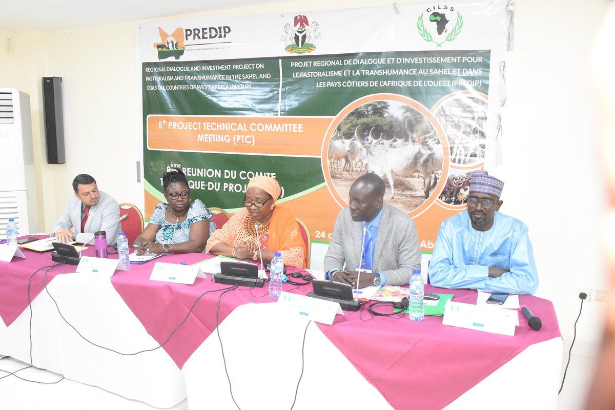 PredipR's tweet photo. Démarrage ce matin à #Abuja de la 8ème réunion du comité technique du #PREDIP; dont les objectifs principaux sont d'une part de faire le point sur l'état de mise en œuvre des recommandations de la dernière du #CTP tenue à #Lomé, et d'autre part d'examiner le plan de travail 2023. https://t.co/Qb6ip7XptF