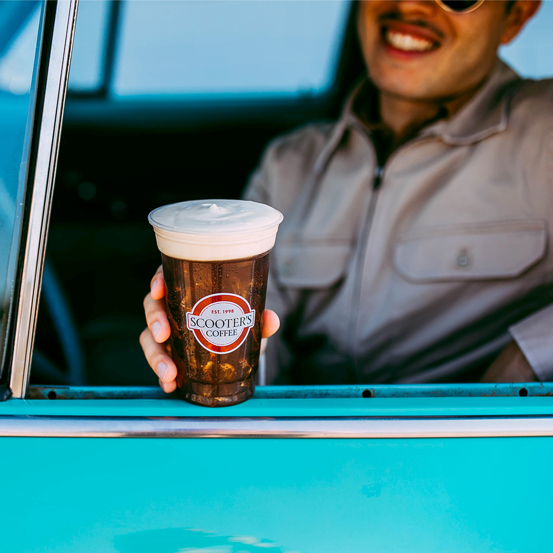 scooterscoffee's tweet photo. What’s cooler than being cool? Ice Cold Brew!
The drive-thru is waiting for you.
#scootaround https://t.co/ArdkhfI8lp