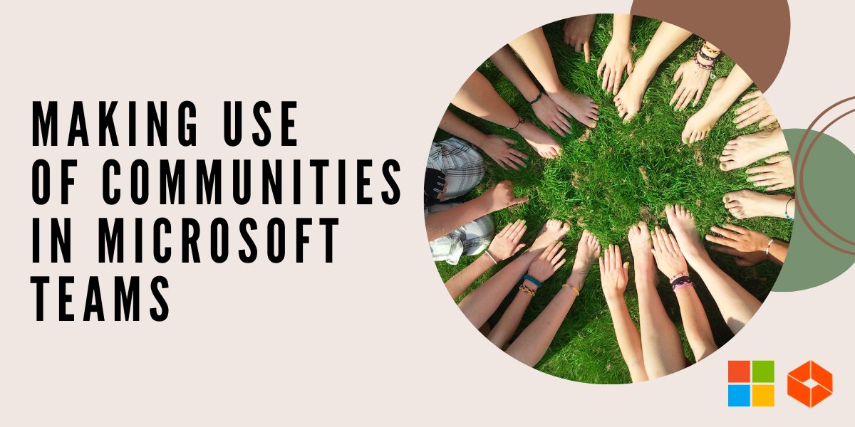 TechQuarters's tweet image. Making Use Of Communities in Microsoft Teams 📱 💻
hubs.ly/Q01yCFgc0 
--
#MicrosoftPartner #MSPartner #Microsoft #MS365 #MSTeams #MicrosoftTeams #Teams #CloudMigration #CyberSecurity #ITSecurity #SecurityTech #OnlineSecuirty #WFH #LondonTech #ITSupport #Tech
