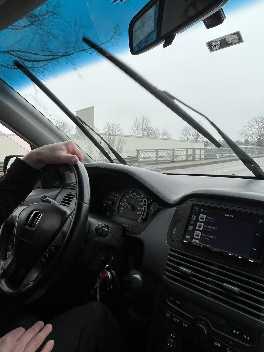 turningthetbles's tweet image. driving with my Dad this morning. it's raining and we're listening to Mac Miller (his request), then going to see @JIDsv tonight with him. feels like i'm living in an alternate reality. wouldn't believe it if you told me 2 years ago. music is a wonderful thing.