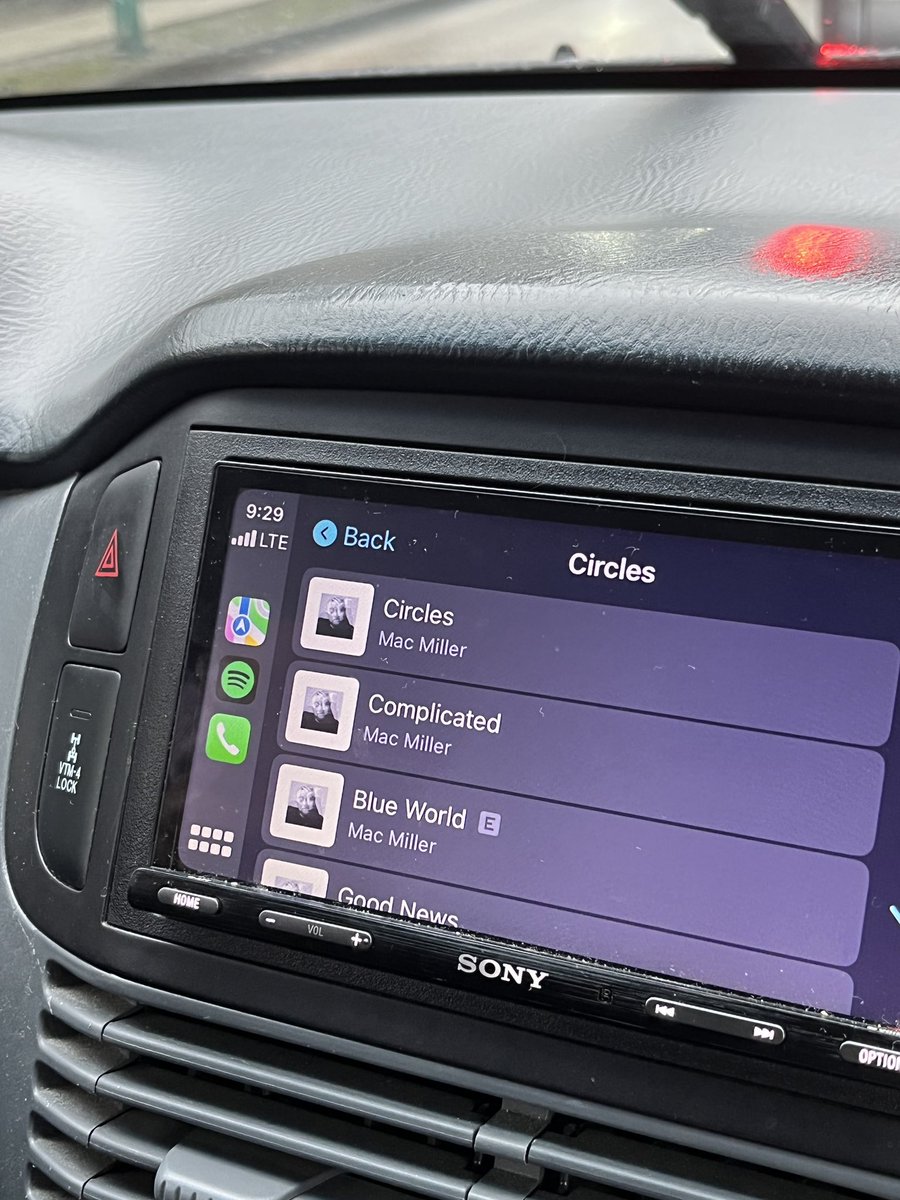 turningthetbles's tweet image. driving with my Dad this morning. it's raining and we're listening to Mac Miller (his request), then going to see @JIDsv tonight with him. feels like i'm living in an alternate reality. wouldn't believe it if you told me 2 years ago. music is a wonderful thing.