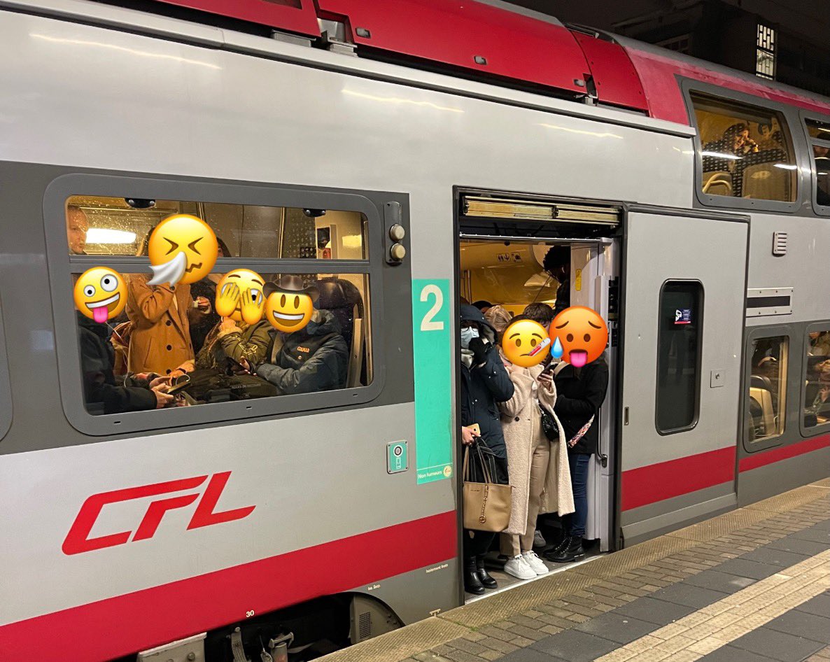 Encore des conditions de voyages optimales ce soir merci ! 😊<a href="/TERNancyMetzLux/">TER Nancy-Metz-Lux</a> <a href="/TER_Metz_Lux/">Ex Usager TER Metz-Luxembourg</a> <a href="/avtermel/">AVTERML-FNAUT</a> <a href="/snc_hess/">USAGERS INSATISFAITS & MEPRISÉS</a>