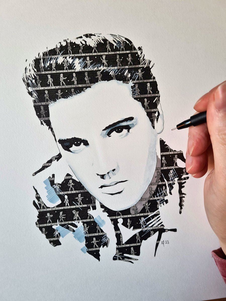 Been trying my hand at Elvis
