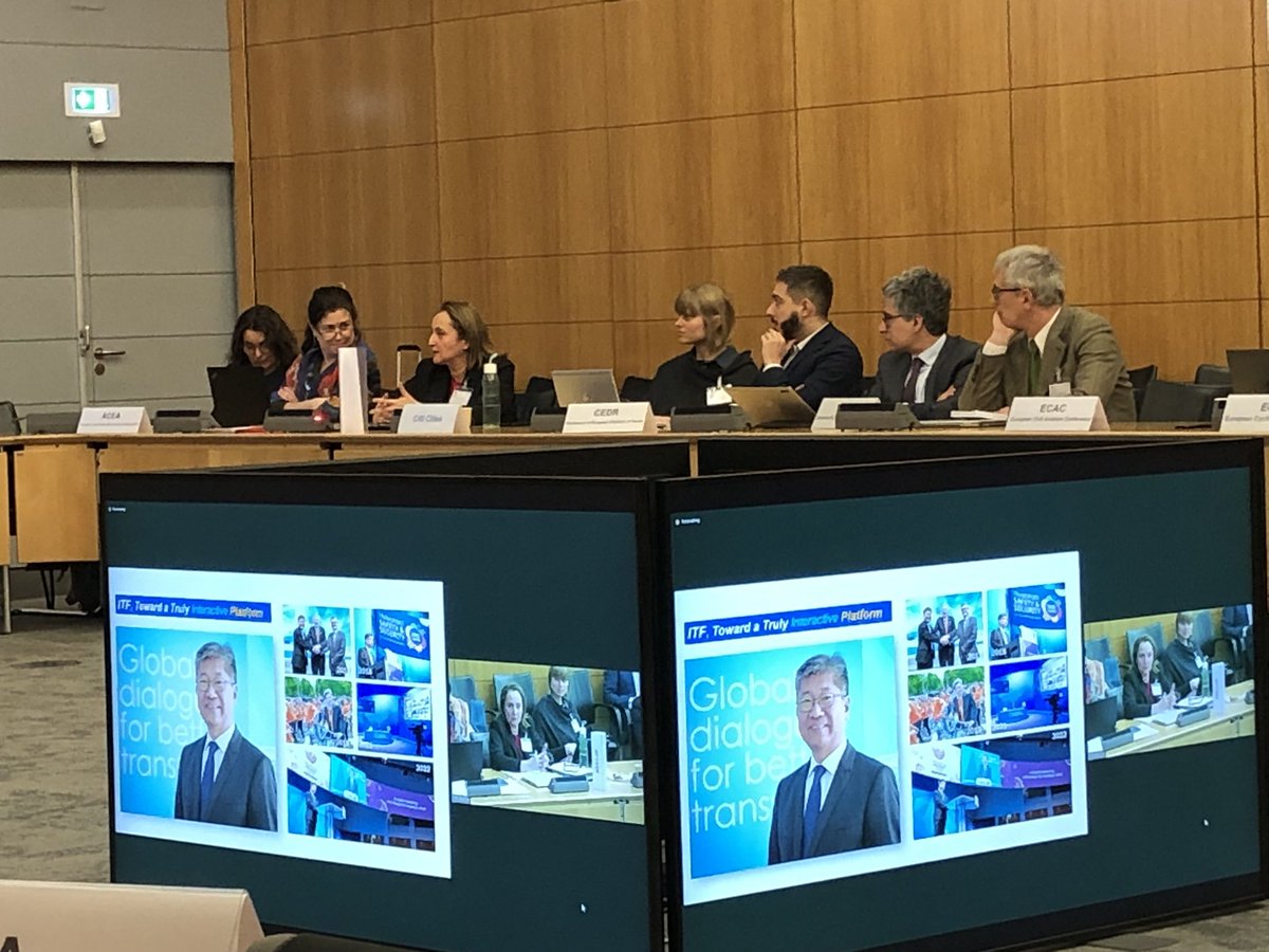 ZammataroS's tweet photo. Thank you @ITF_Forum for an inspiring day of discussion in #Paris We look forward to the #ITF23 summit in May! #transport #Mobility #innovation #data #Sustainability #SuM4all https://t.co/yWKrunHyye