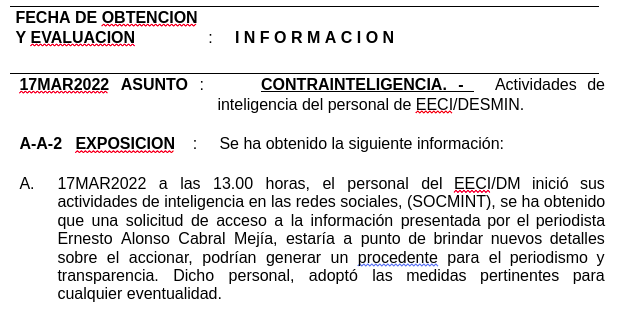 ErnestoCabralM's tweet photo. Luego, gracias a los #Contileaks, nos enteramos que hicieron una nota de contrainteligencia sobre mi pedido de información.
Además, el @MininterPeru recurrió al @Poder_Judicial_ para pedirle que anule la sentencia del Tribunal de Transparencia. (4/11) https://t.co/ikyx9bnLc6