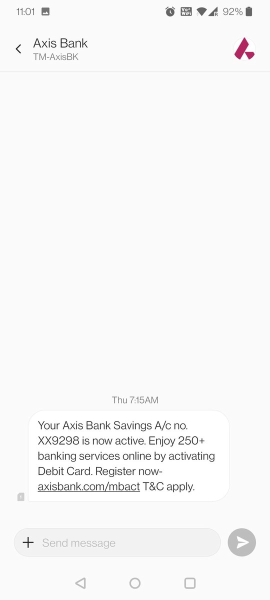 ahinsa02's tweet photo. @AxisBank @AxisBankSupport 
I hv no a/c with you but some how my mobile no. is tagged with one of the a/c no. I keep getting otps and other update. Pls look into this,fix &amp; untagged my phone no . Your customer care is also useless. I hv written mail regarding this. https://t.co/o4Y92DoMpW