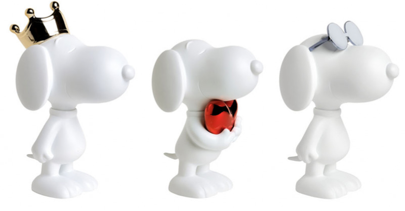 PopArtFusion's tweet photo. Give your Home a Funky Update with these Snoopy Chrome Figurines - Buy now from @PopArtFusion