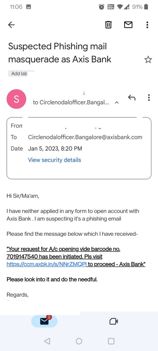 ahinsa02's tweet photo. @AxisBank @AxisBankSupport 
I hv no a/c with you but some how my mobile no. is tagged with one of the a/c no. I keep getting otps and other update. Pls look into this,fix &amp; untagged my phone no . Your customer care is also useless. I hv written mail regarding this. https://t.co/o4Y92DoMpW