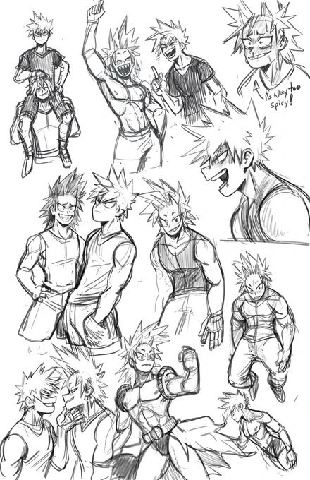 Sketch dump #43 - KRBK doodles 