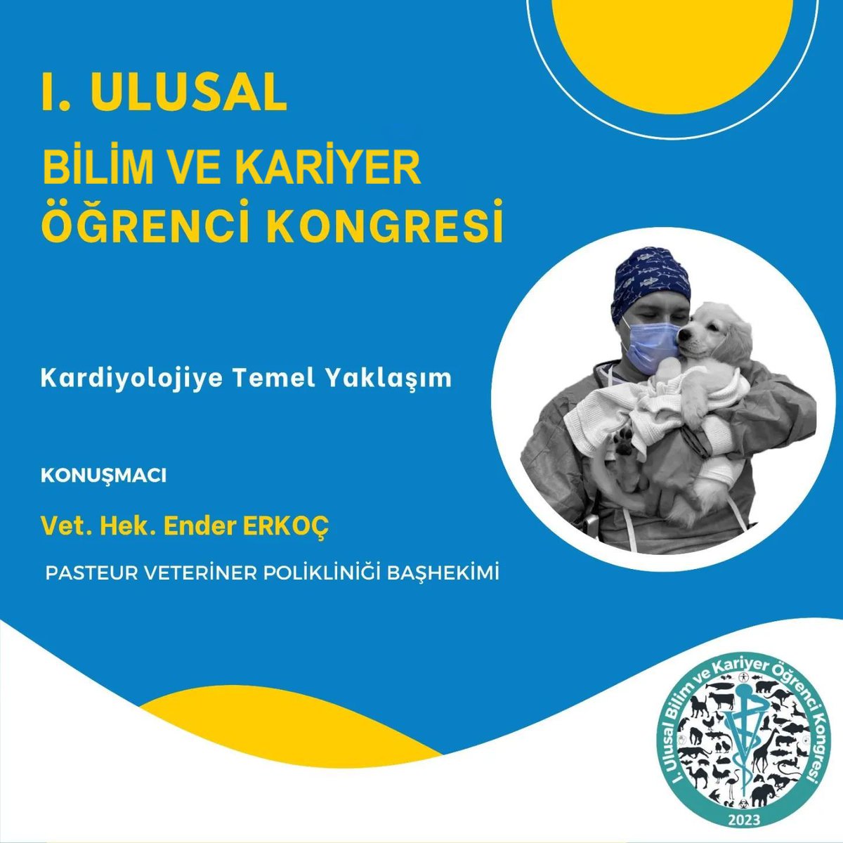 Mart'ta düzenleyeceğimiz kongremizde Pet alanında sevilen hekimlerimizden Vet. Hek. Ender ERKOÇ da bizlerle beraber olacak,
Gelişmelerden haberdar olmak  için takipte kalın...
#kongre #veterinarian #surgeon #speaker #professor #studentcongress #pet #animals #cattle #surgical