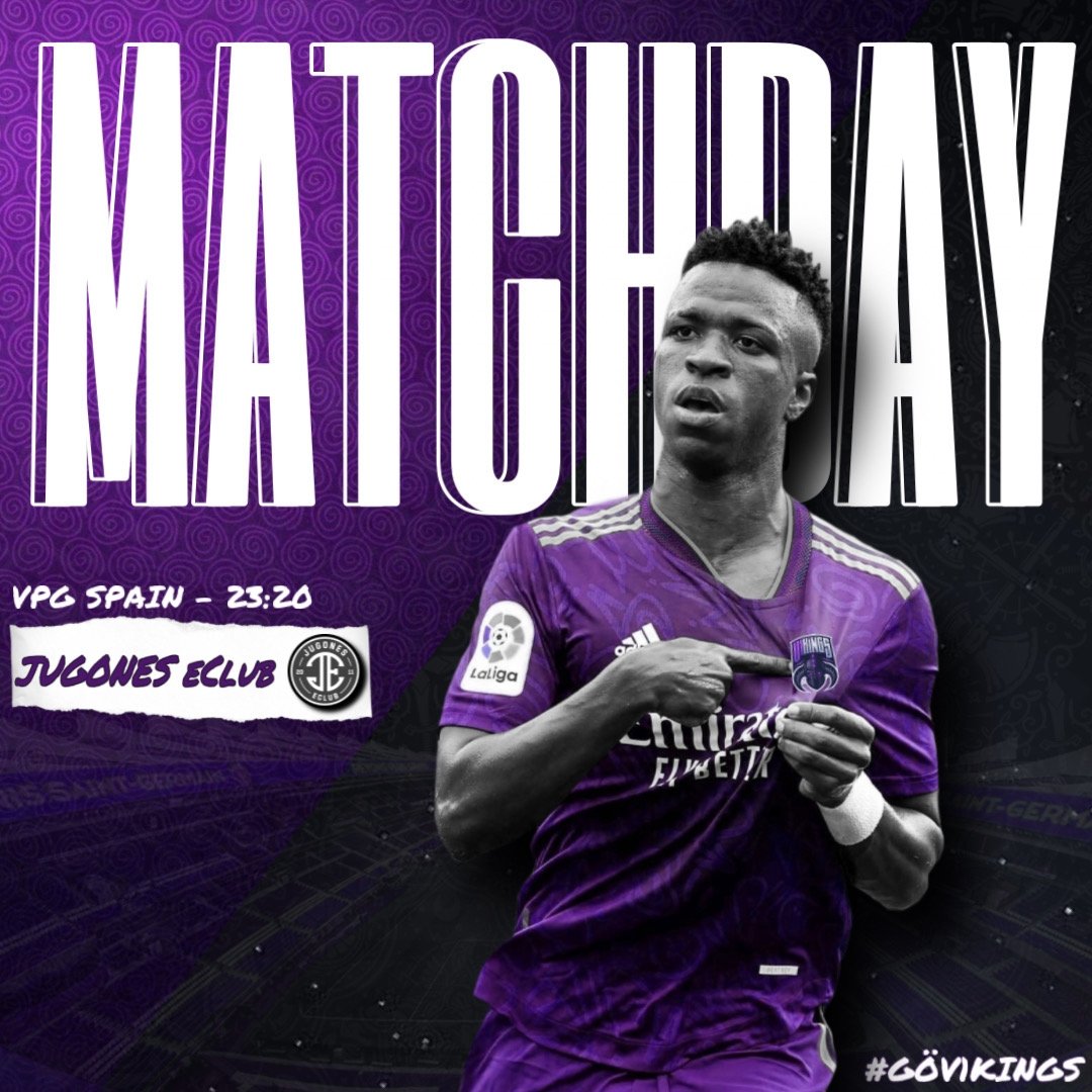 ⚽ MATCHDAY
🏆 <a href="/VPG_Spain/">Virtual Pro Gaming España</a>
🆚 <a href="/jugoneseclub/">JUGONES eCLUB</a>
⏰ 23:20
---
#GöV1kings