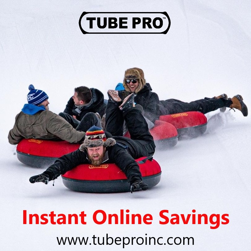 TubeProInc's tweet image. SALE! Up to $50 instant savings with $11 off per tube,
2 for 1 shipping and accessories ship for FREE with order. #tubeproinc #tubeprosnow #snowtubing #snowtube tubeproinc.com