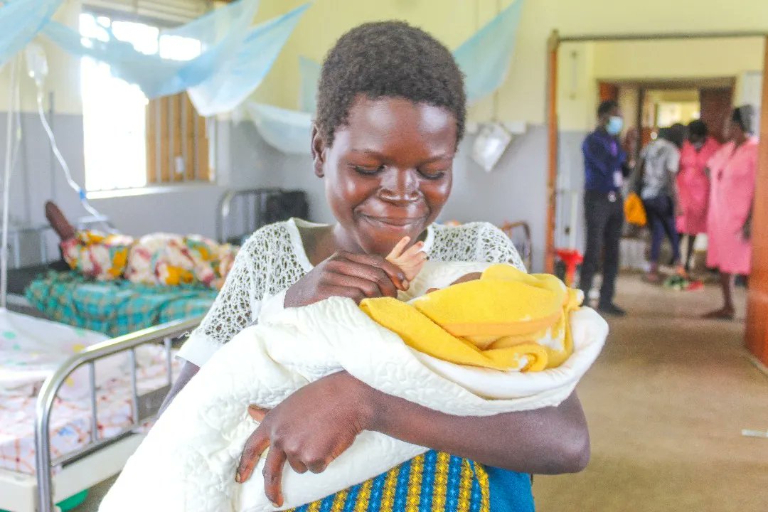 Agnes’ labor was progressing slowly until she was moved to Awach HCIV. On arrival, she was examined &amp; found to have an obstructed labor with fetal distress. She was assisted to deliver a baby girl by C-section. In 2023, we will continue to grow our Maternal &amp; Child Health work.