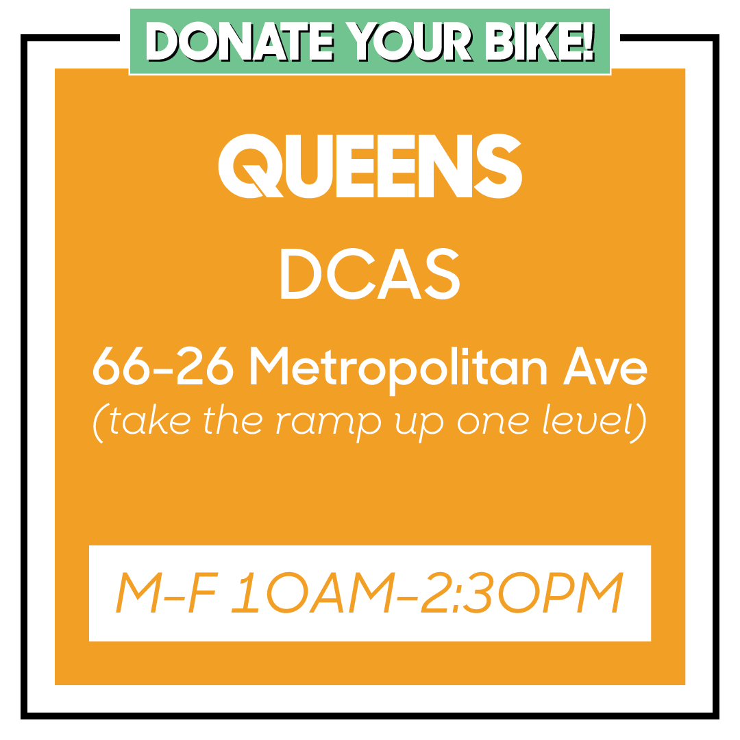 bikenewyork's tweet photo. Lend a hand by donating your bike!

We've partnered with @NYCImmigrants @NYC_DOT @NYCDCAS @UnlimitedBiking @kryptonitelock to receive, repair &amp; distribute bikes, along with helmets, locks &amp; lights to help asylum-seeking folks move around.

p.s. Yes, we'll give bike classes too! https://t.co/mHH5bPsgcT