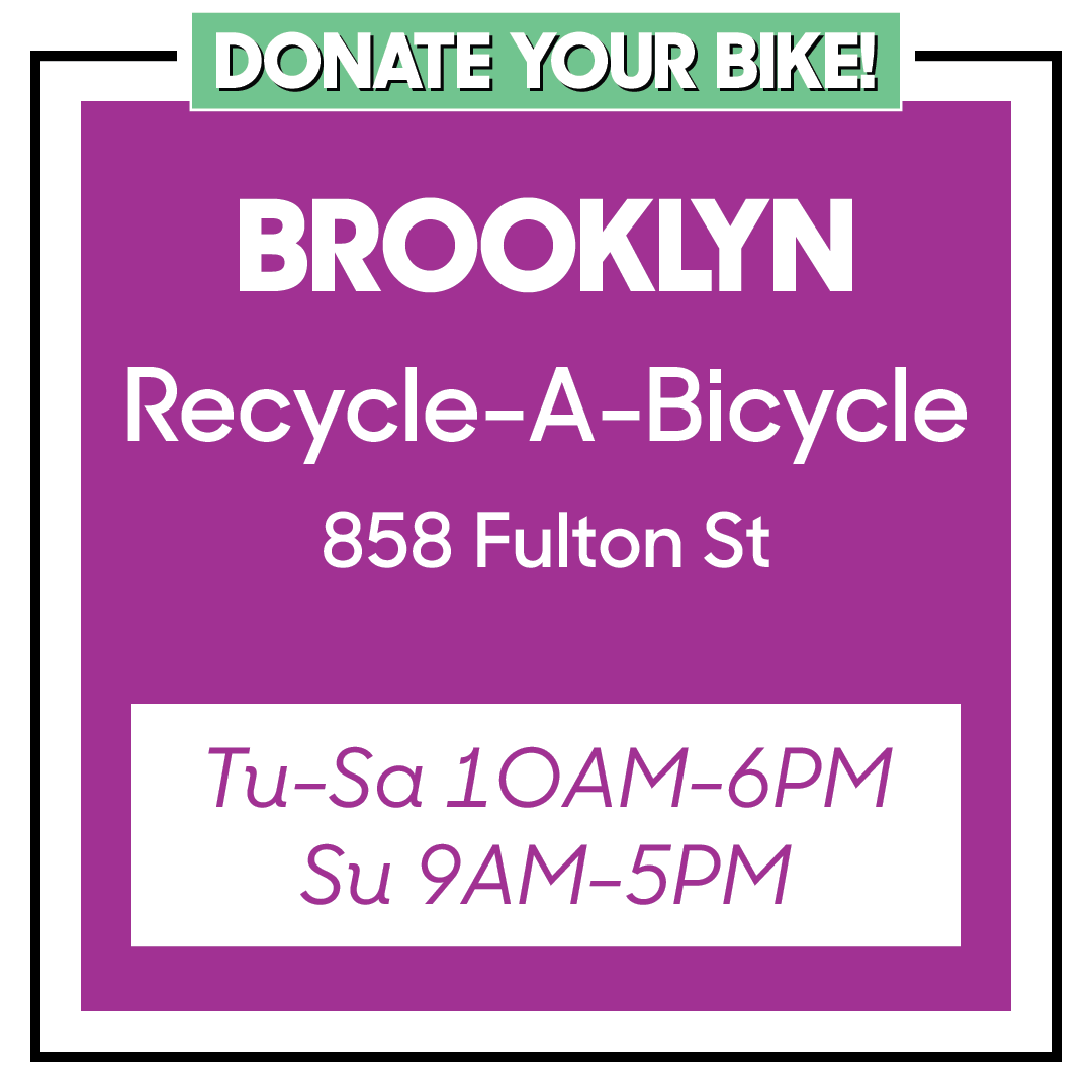 bikenewyork's tweet photo. Lend a hand by donating your bike!

We've partnered with @NYCImmigrants @NYC_DOT @NYCDCAS @UnlimitedBiking @kryptonitelock to receive, repair &amp; distribute bikes, along with helmets, locks &amp; lights to help asylum-seeking folks move around.

p.s. Yes, we'll give bike classes too! https://t.co/mHH5bPsgcT
