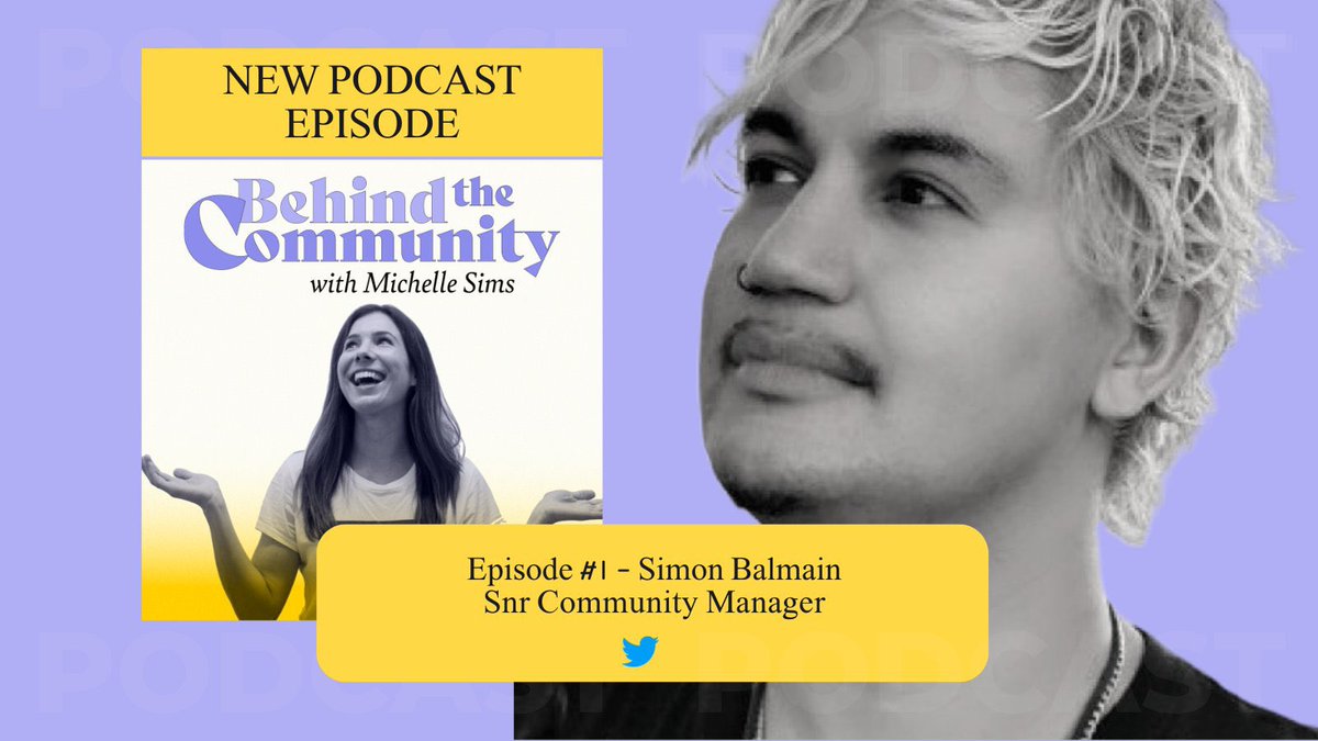 What’s that? Me on the debut episode of <a href="/MichelleSims_/">Michelle Sims</a> new podcast? That’s right! Take a listen, and here all about my community journey from <a href="/monzo/">Monzo 🏦</a> to <a href="/spheremessenger/">Sphere 💬</a> to <a href="/twitter/">Twitter</a> and beyond. Enjoy!  

open.spotify.com/show/1yYPS9Wr2…