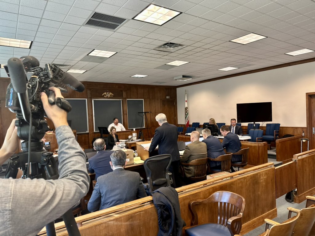 #ZoggFire Preliminary Hearing week 2: 
PG&amp;E &amp; <a href="/ShastaCountyDA/">Shasta County District Attorney's Office</a> dispute who should be classified as “expert witnesses.”
➡️ DA argues there must be a standard to rule on the law when it comes to recklessness. 
➡️ #PGE states #CALFIRE’s interpretation of the law is “opinion”