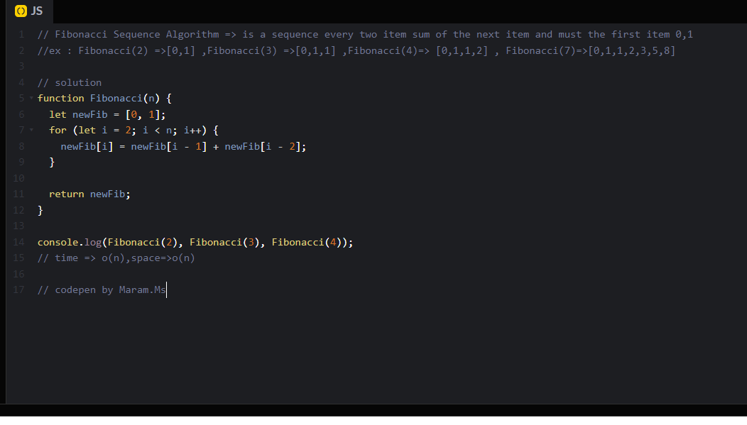 MaramIsmailMs's tweet photo. Fibonacci Sequence Algorithm 🌟 
Do you have better than this?
#front #Algorithms #js https://t.co/SjOfUFvYk5