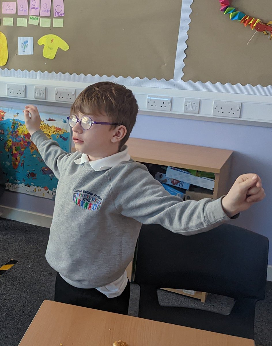 MissKJenkins1's tweet photo. The boys @CSCGriffin @wlconnolly were concentrating hard today when practising our rainbow breathing self-regulation exercise https://t.co/u6OTcHVgAB