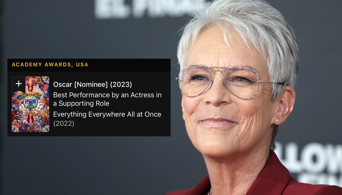 BIG CONGRATULATIONS to @JamieLeeCurtis for her FIRST EVER #OscarsNom for “Best Supporting Actress” in @AllAtOnceMovie!!! 🎞 Well deserved. JLC is one of my all time favorite movie stars…glad to see her getting the overdue respect & recognition!!! ⭐️GO JAMIE⭐️