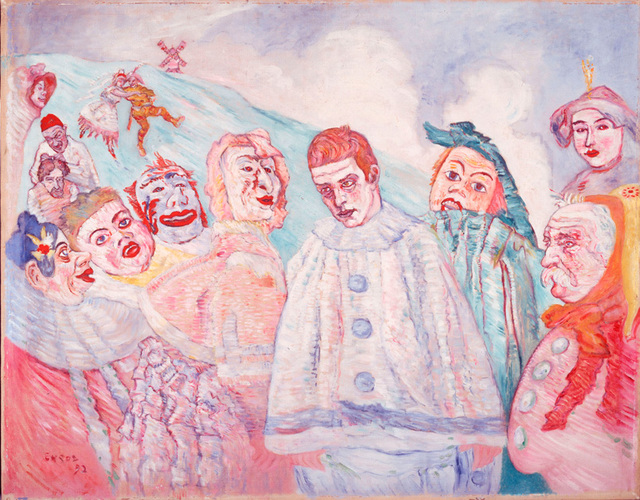 artistescher's tweet image. Check out James Ensor @ArtistEnsor #ensor #jamesensor