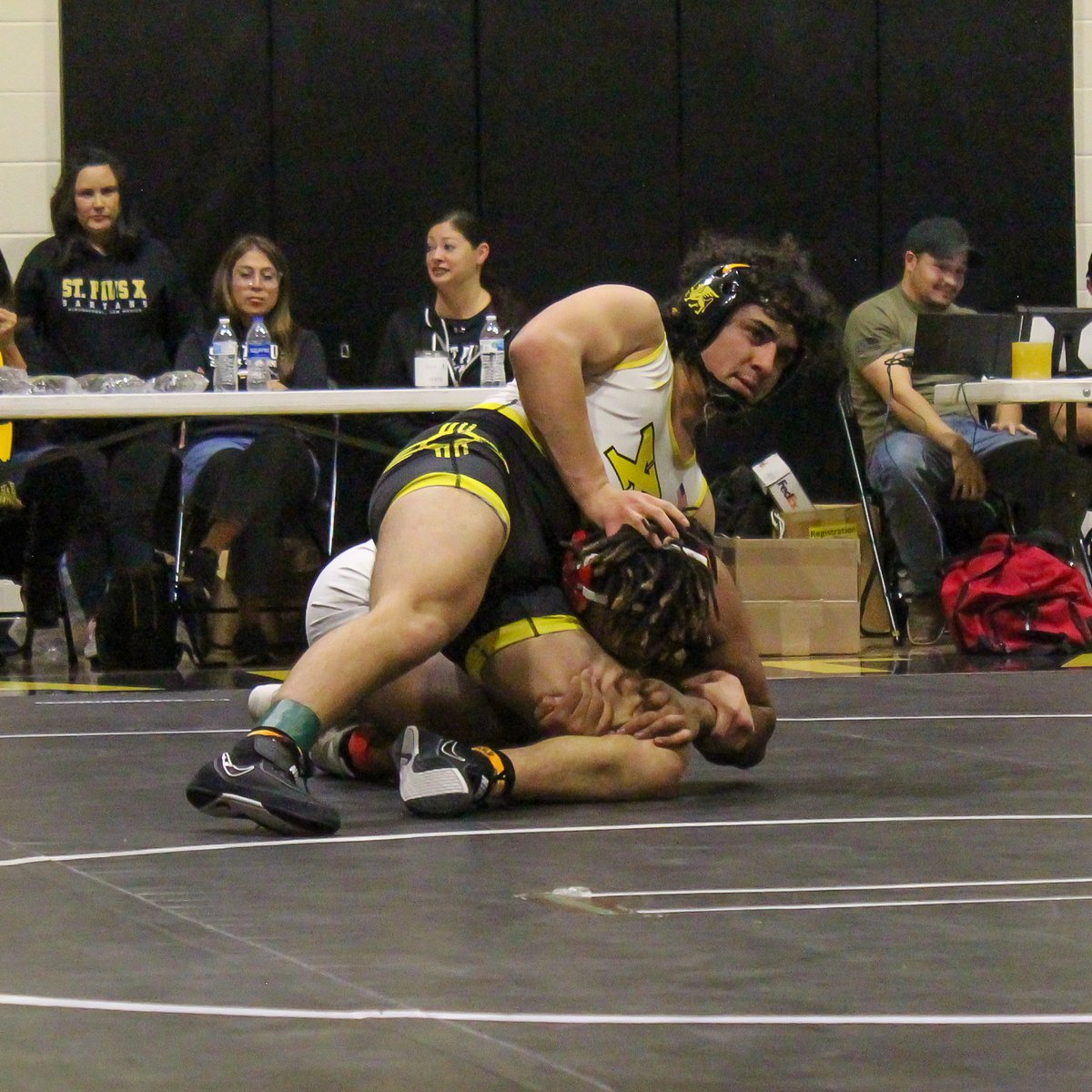 SartanX's tweet photo. Last weekend we hosted our first ever Sartan Scuffle wrestling tournament. Seven of our wrestlers placed among the various weight brackets. Special recognition to Valentine Popadiuc and Zia Budagher for winning 1st in their brackets.
#SPXAthletics #SPXwrestling #SartanWrestling https://t.co/bHECNWm0X5
