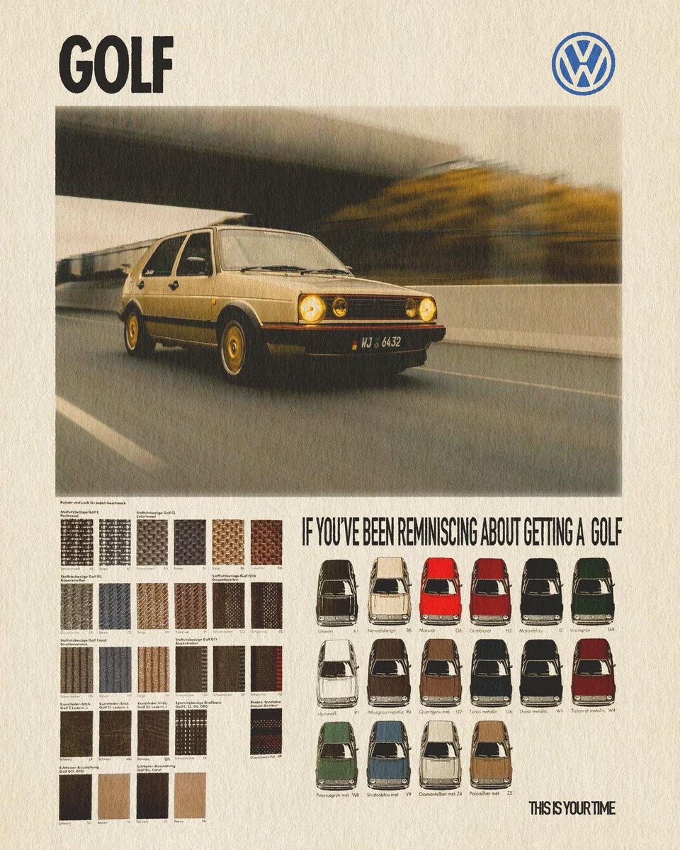 pournagraphy's tweet photo. Inspo 14 -Volkswagen ADs
.
.
.
#volkswagen #mk2 #golf #vw #designadvertising #marketing #sheesh https://t.co/FkUUXlc8Hx