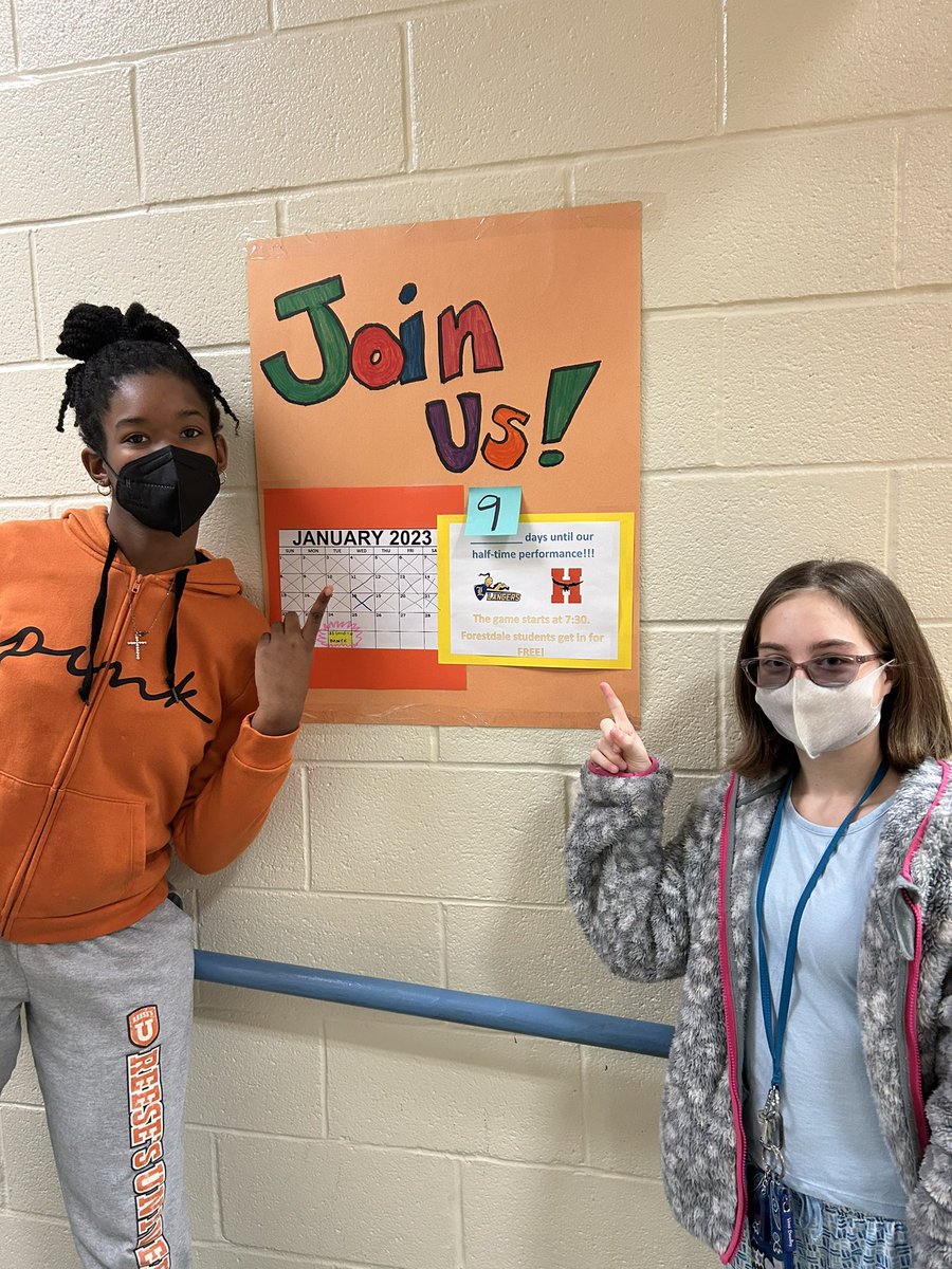 Basketball performance with <a href="/ForestdaleES/">Forestdale ES</a> is only 9 days away!!!!