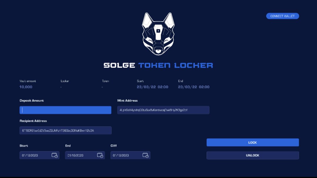 SOLGE_Official's tweet photo. UI/UX is now complete 👀
We are looking to be fully functional within the next 48 hours 🔥
A new community partner will be joining us and getting an airdrop at launch 🤝
Remember: If it's not locked on #Solge it's not safe 🏦.
#SOL #SolanaGiveaways #NFT #locker https://t.co/00V4gkh3oP