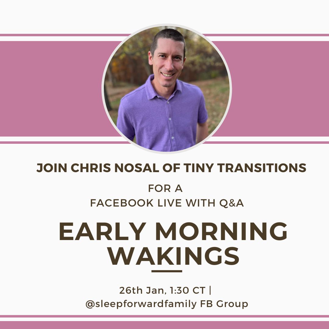 TinyTransitions's tweet photo. ✨Meet Chris Nosal of Tiny Transitions✨

Chris brings a unique perspective to the world of pediatric sleep consulting being the first male sleep consultant in the industry.

Join Chris over at Sleep Forward Family Facebook Group on Thursday at 1:30 CT for a LIVE training and Q&amp;A https://t.co/yHCebSr2HH