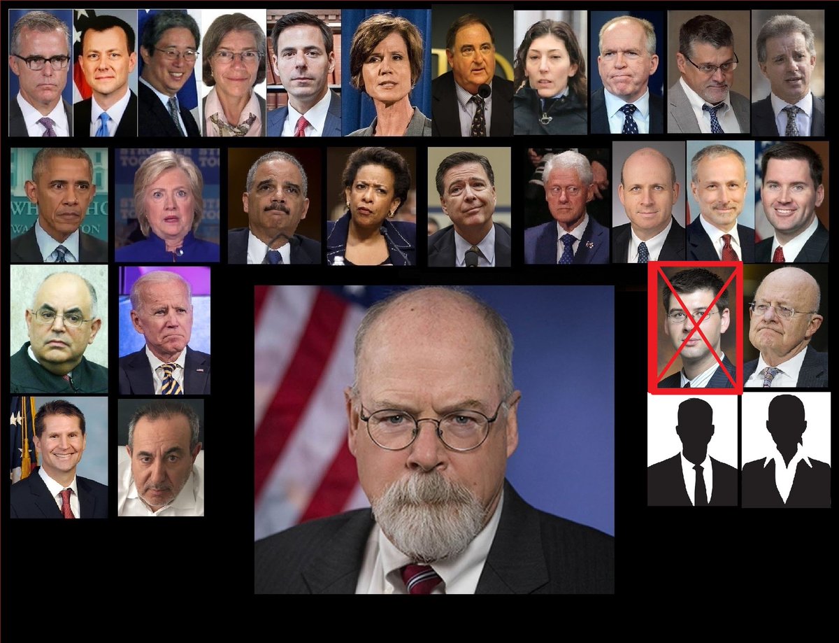 fieryglimmer's tweet photo. We can add a few more now! Once again, the FBI is pretending to police themselves! 👎
Time to issue subpoenas! Where's Durham?
https://t.co/VtQHuMmb34
#RussiaGate
#StopTheShitShow https://t.co/ILREDcaR0v