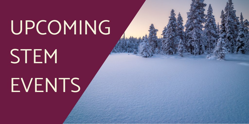 💠Upcoming MN #STEM Events 💠

🟣Live Bird Program, <a href="/JayCHormel_NC/">Hormel Nature Center</a>, 2/8

🟣Girls Explore Science: Winter Wildlife, <a href="/DodgeNatureCtr/">Dodge Nature Center</a>  Nature Center, 2/8

🟣Information Technology Industry Forum, MN Dual-Training Pipeline, 2/8

🟣Be a Better Birder-Winter Birds, <a href="/belwin_org/">Belwin Conservancy</a>, 2/11