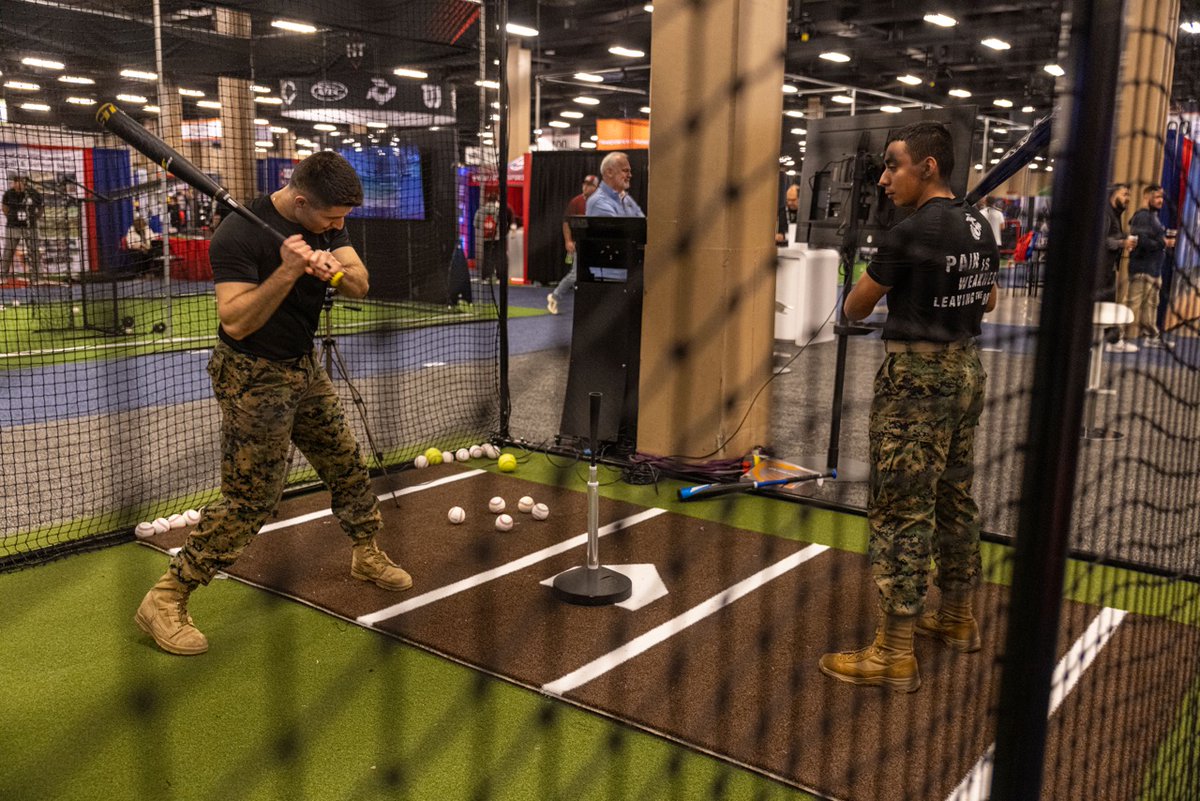 StevenJArango's tweet image. What an amazing experience helping out @USMarineCorps connect with over 7,000 baseball coaches from all across the country at the @ABCA1945  Conference. @MCRCPAO #abca2023 /1