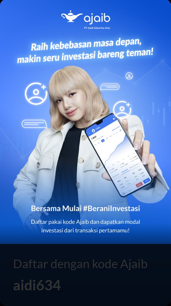 RH4wk's tweet photo. Use code refer aidi634

#BeraniInvestasi https://t.co/N5iFX8CTYC
